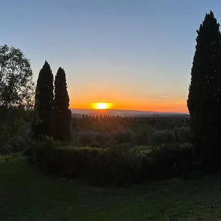 Rododendro Casa Sulle Colline Toscane Vicino San Giminiano Montaione