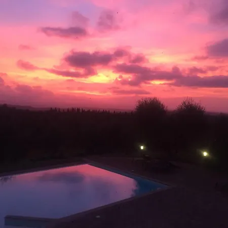 Rododendro Casa Sulle Colline Toscane Vicino San Giminiano Ferienhaus